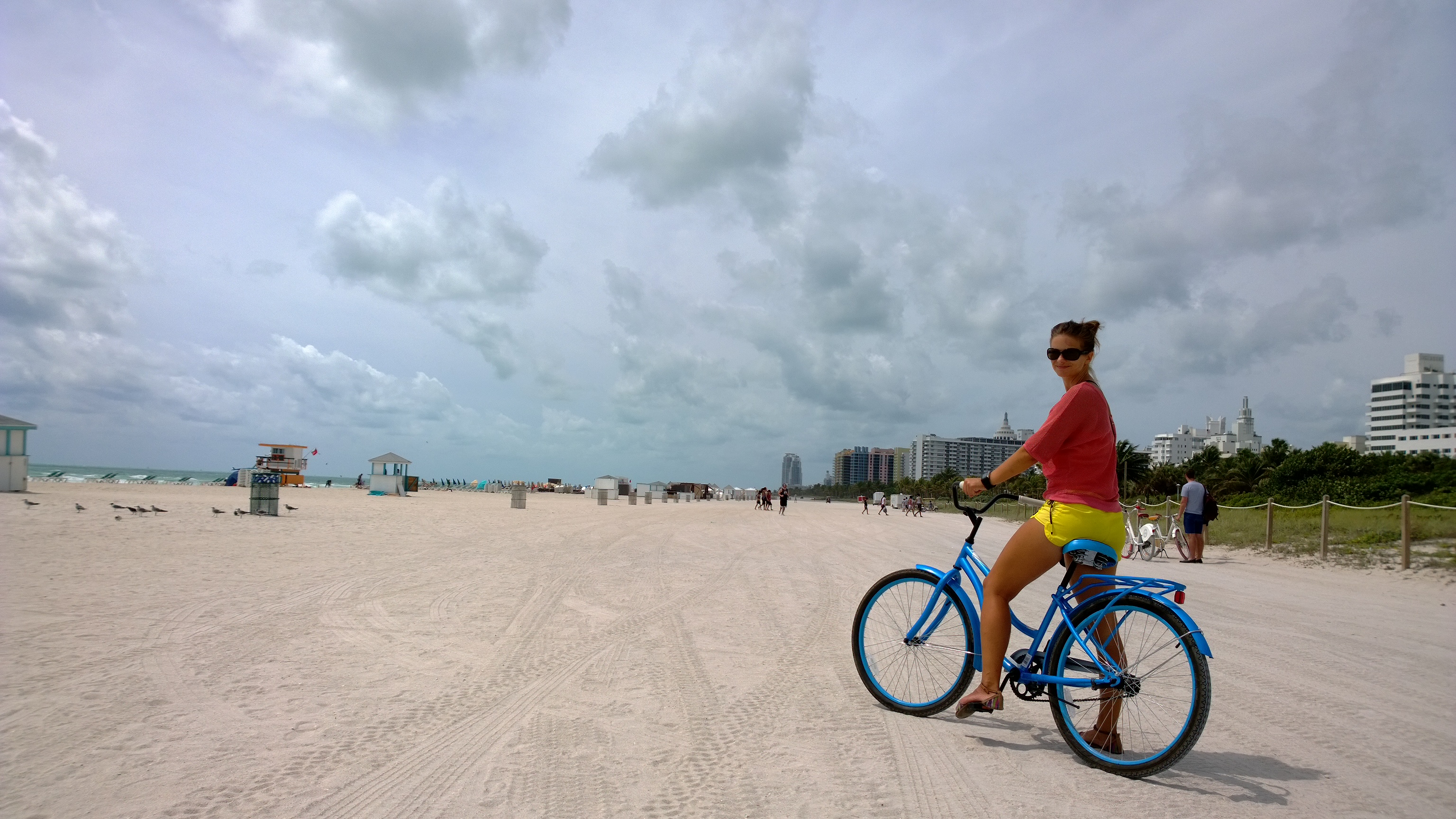 Miami Beachin rannat olivat kyllä hienot ja rantaa riitti silmänkantamattomiin. Mutta ei se kyllä minun rankingissä nouse lähellekään Barbudan ja Anegadan hiekkarantoja.