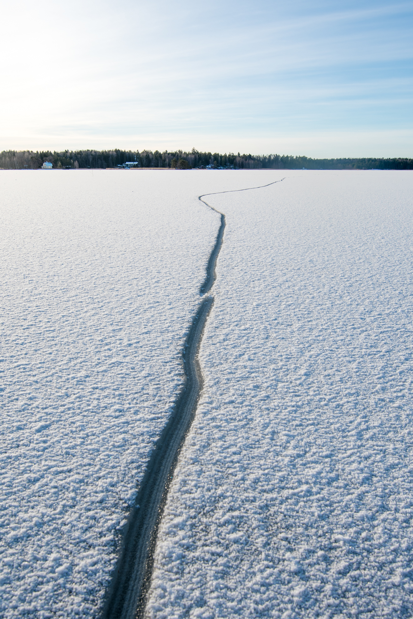 Railo jäällä